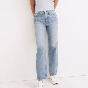 Madewell Light Blue Straight Leg Jeans